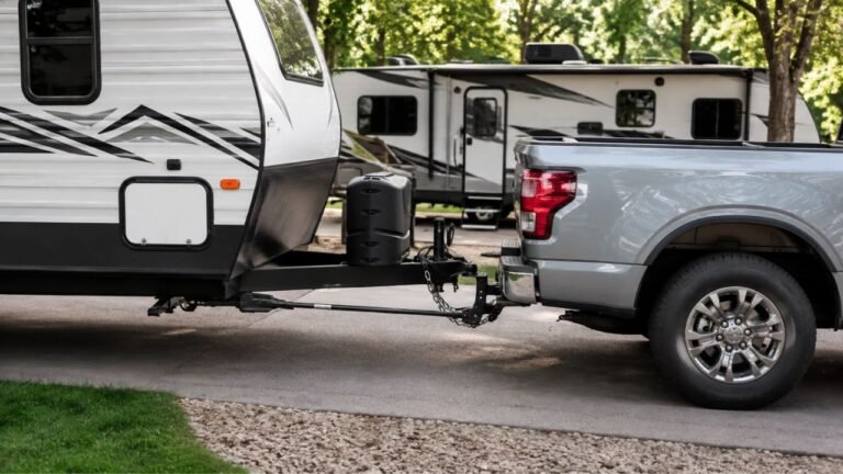 Can You Back Up With a Weight Distribution Hitch Connected